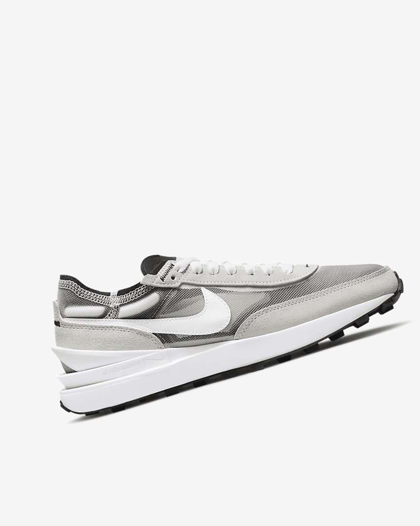 White / Black / Orange / White Nike Waffle One Women's Sneakers | CA_5061