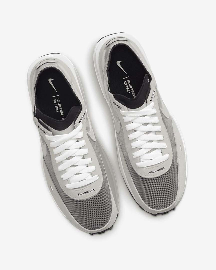 White / Black / Orange / White Nike Waffle One Women's Sneakers | CA_5061
