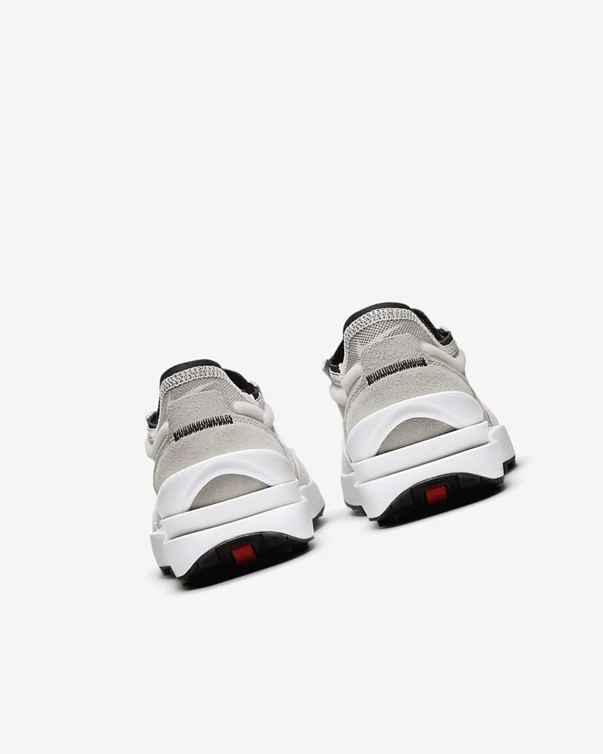 White / Black / Orange / White Nike Waffle One Women's Sneakers | CA_5061