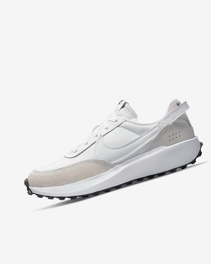 White / Black / Orange / White Nike Waffle Debut Women\'s Sneakers | CA_5369