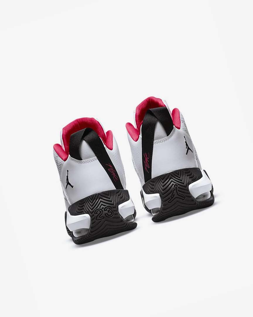 White / Black / Pink Nike Jordan Stay Loyal Men's Basketball Shoes | CA_2727