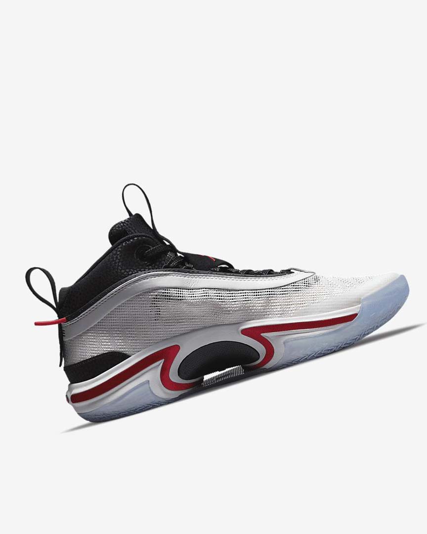 White / Black / Red Nike Air Jordan XXXVI 'Psychic Energy' Men's Basketball Shoes | CA_5110