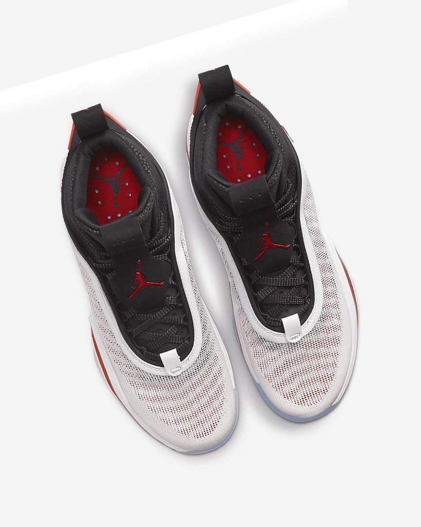 White / Black / Red Nike Air Jordan XXXVI 'Psychic Energy' Men's Basketball Shoes | CA_5110
