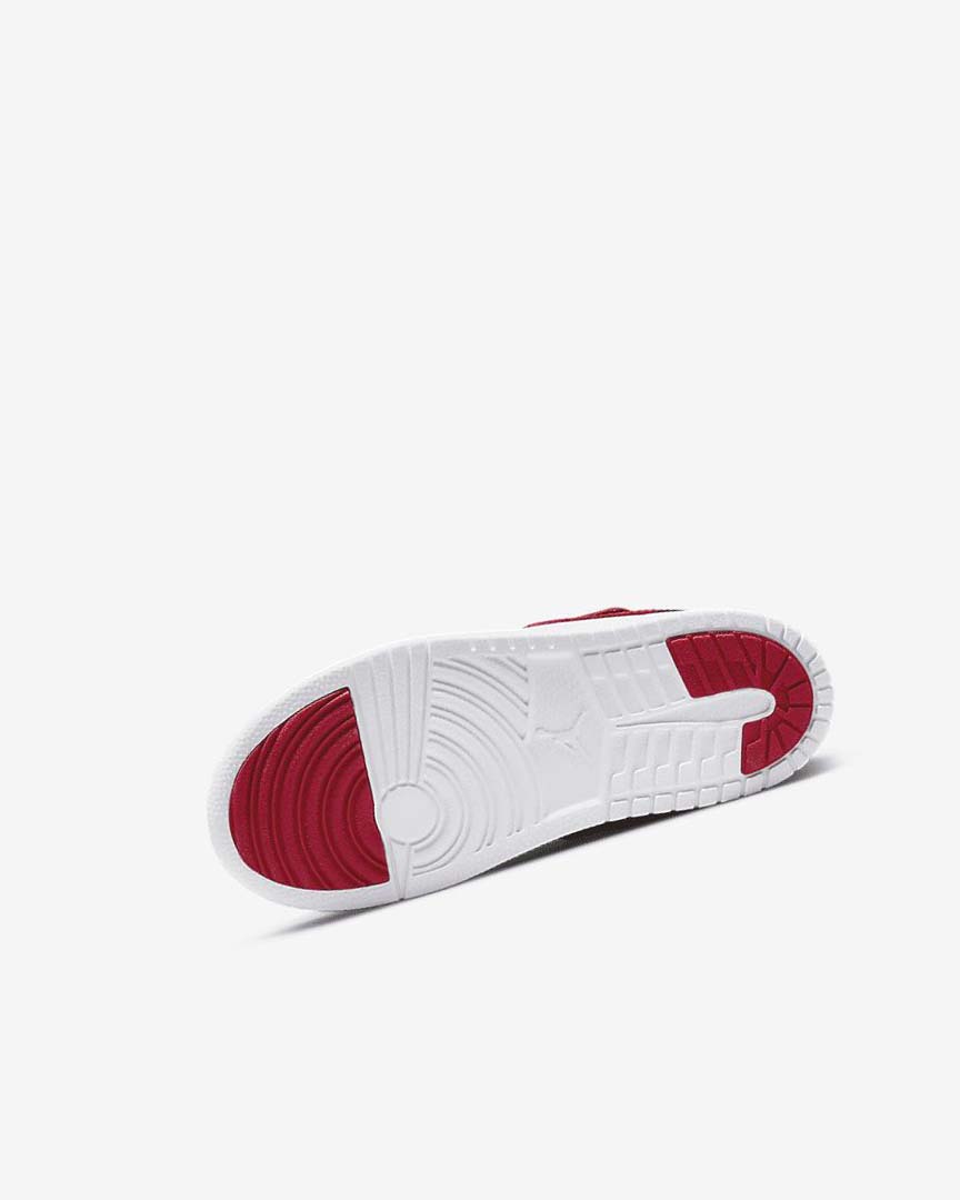 White / Black / Red Nike Jordan 1 Low Alt Boys' Shoes | CA_5472