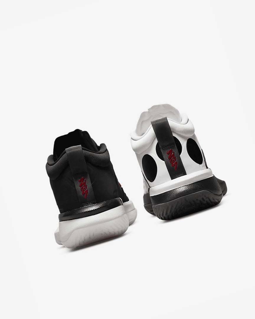 White / Black / Red Nike Zion 1 SP Men's Basketball Shoes | CA_5187