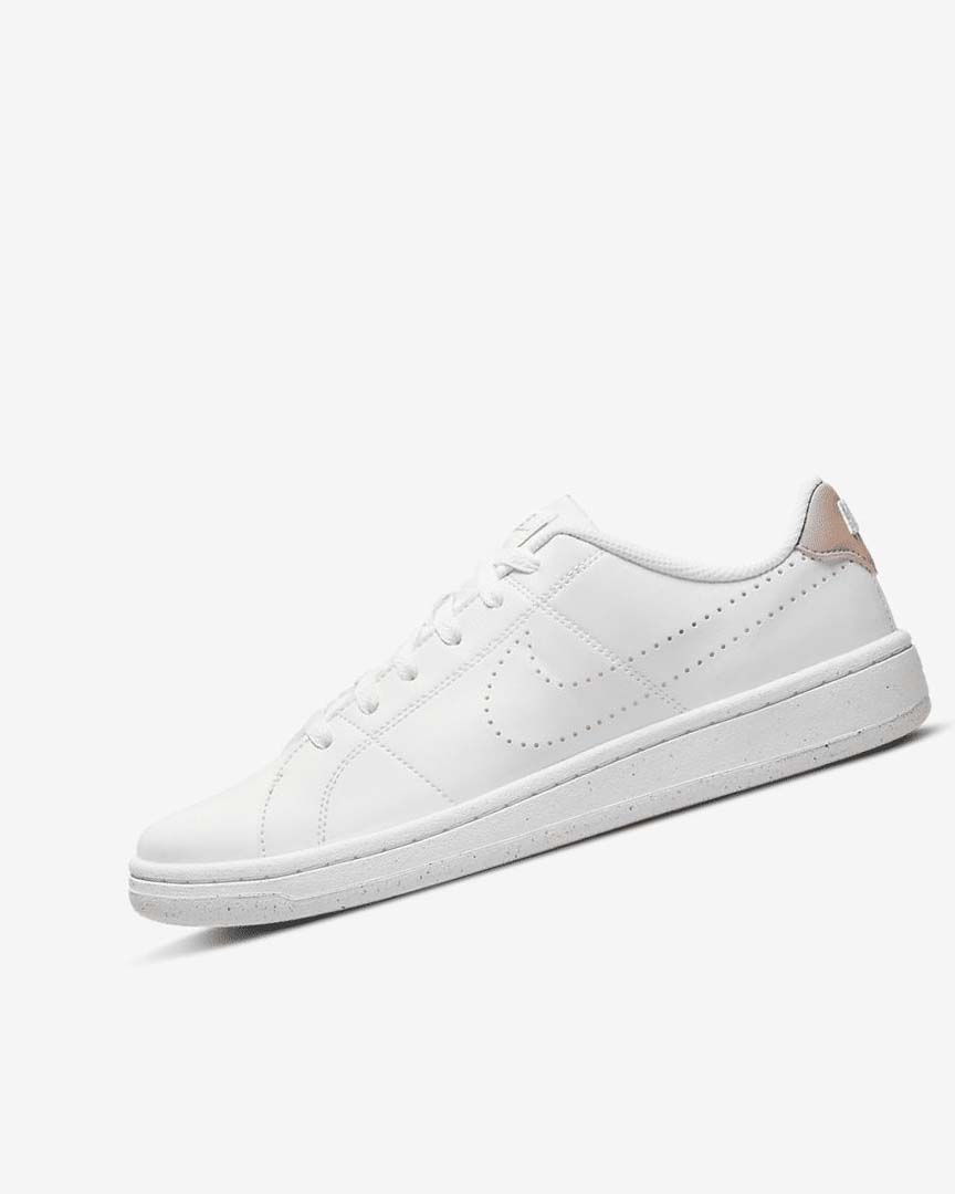 White / Black / Rose Nike Court Royale 2 Next Nature Women\'s Sneakers | CA_4812