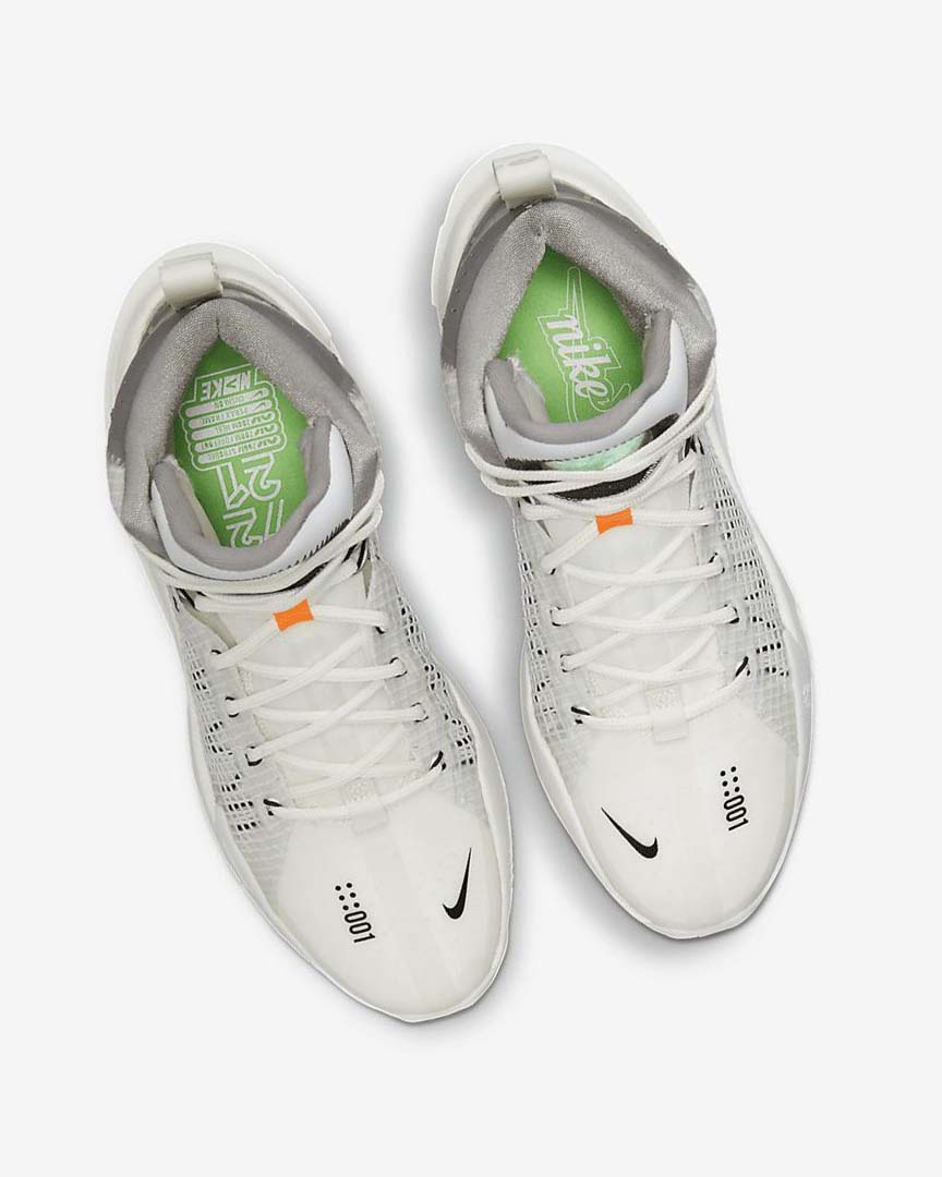 White / Black / White Nike Air Zoom G.T. Jump Women's Basketball Shoes | CA_4916