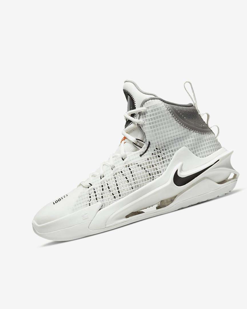 White / Black / White Nike Air Zoom G.T. Jump Women\'s Basketball Shoes | CA_4916