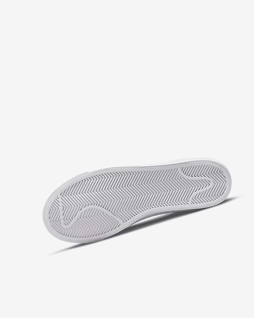 White / Black / White Nike Blazer Mid '77 Boys' Sneakers | CA_4932