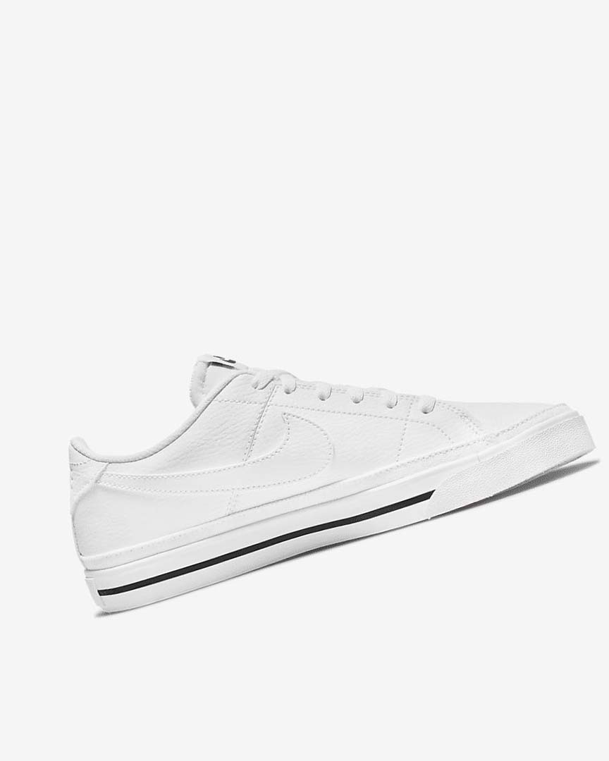 White / Black / White Nike Court Legacy Next Nature Women's Sneakers | CA_4943