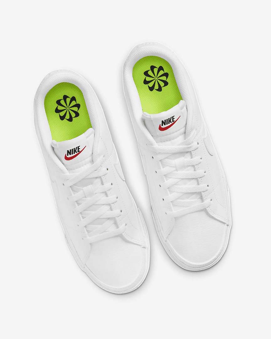 White / Black / White Nike Court Legacy Next Nature Women's Sneakers | CA_4943