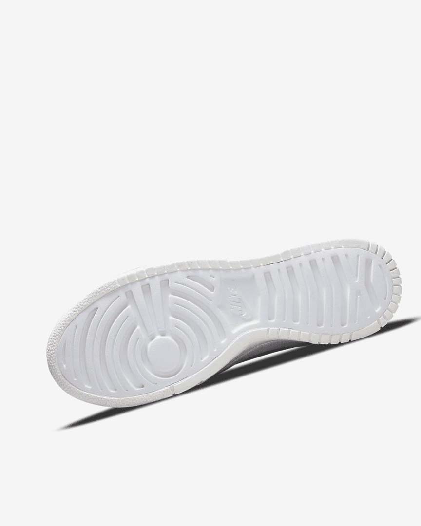 White / Black / White Nike Dunk High Up Women's Sneakers | CA_2976