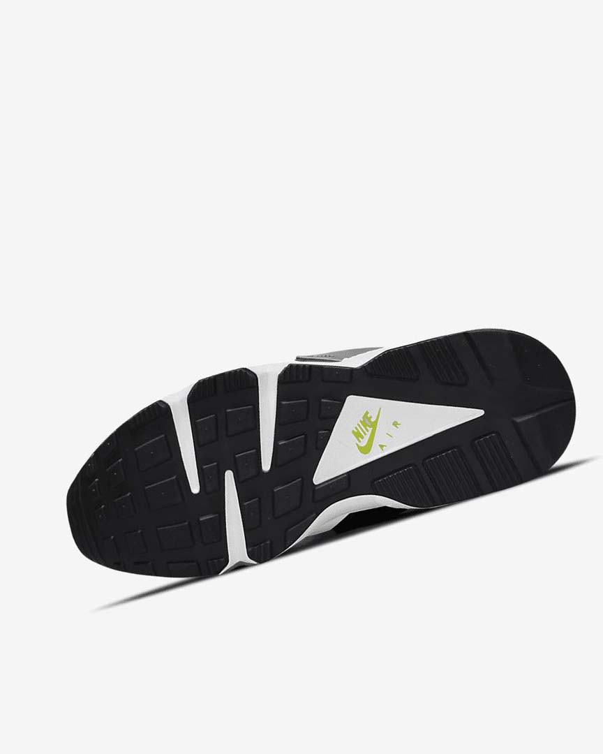 White / Black / Yellow Nike Air Huarache Women's Sneakers | CA_5387