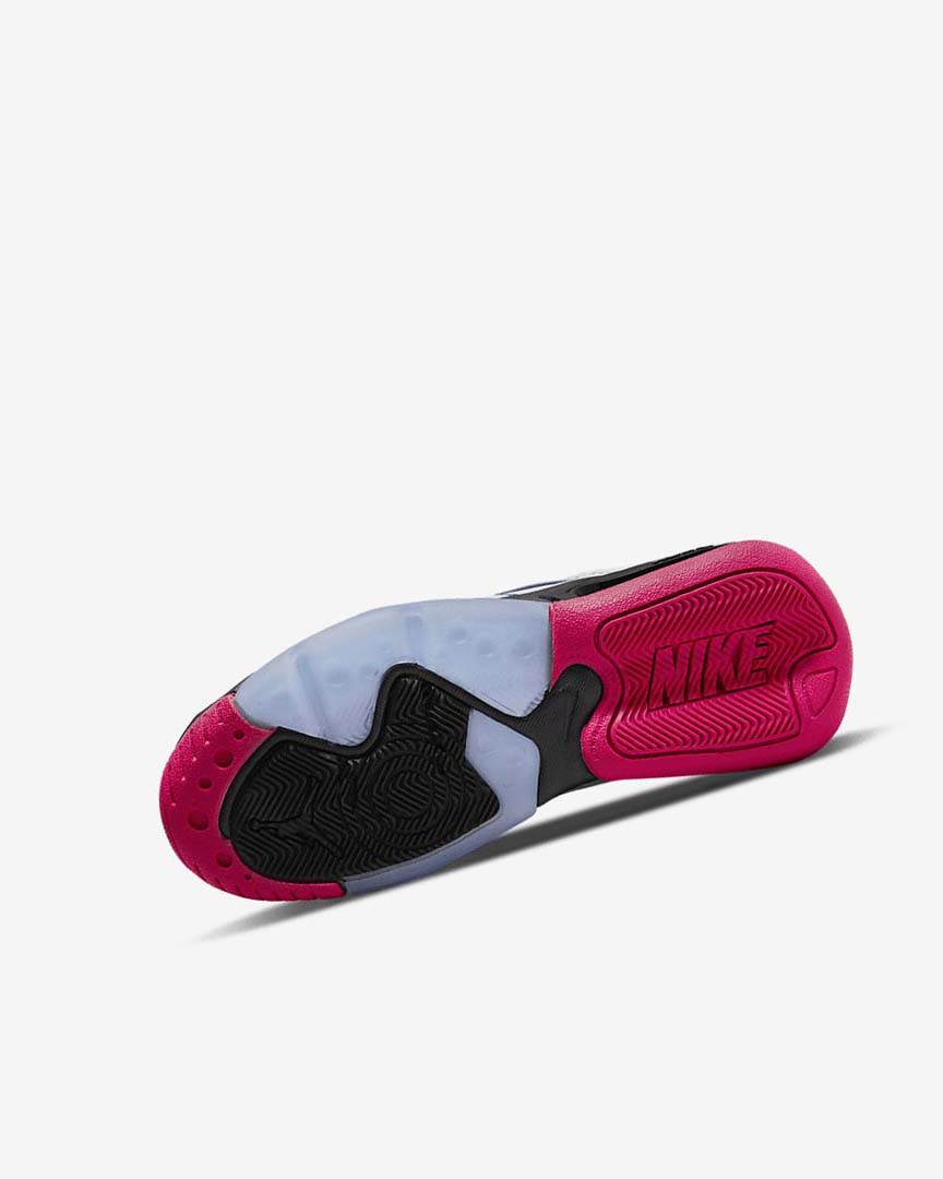 White / Blue / Black / Pink Nike Jordan Point Lane Boys' Basketball Shoes | CA_3162