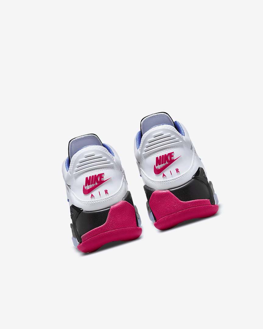 White / Blue / Black / Pink Nike Jordan Point Lane Boys' Basketball Shoes | CA_3162