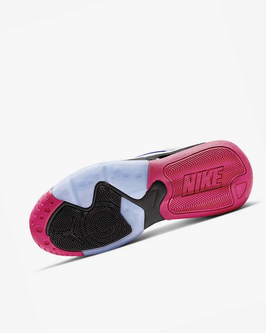 White / Blue / Black / Pink Nike Jordan Point Lane Men's Basketball Shoes | CA_5600