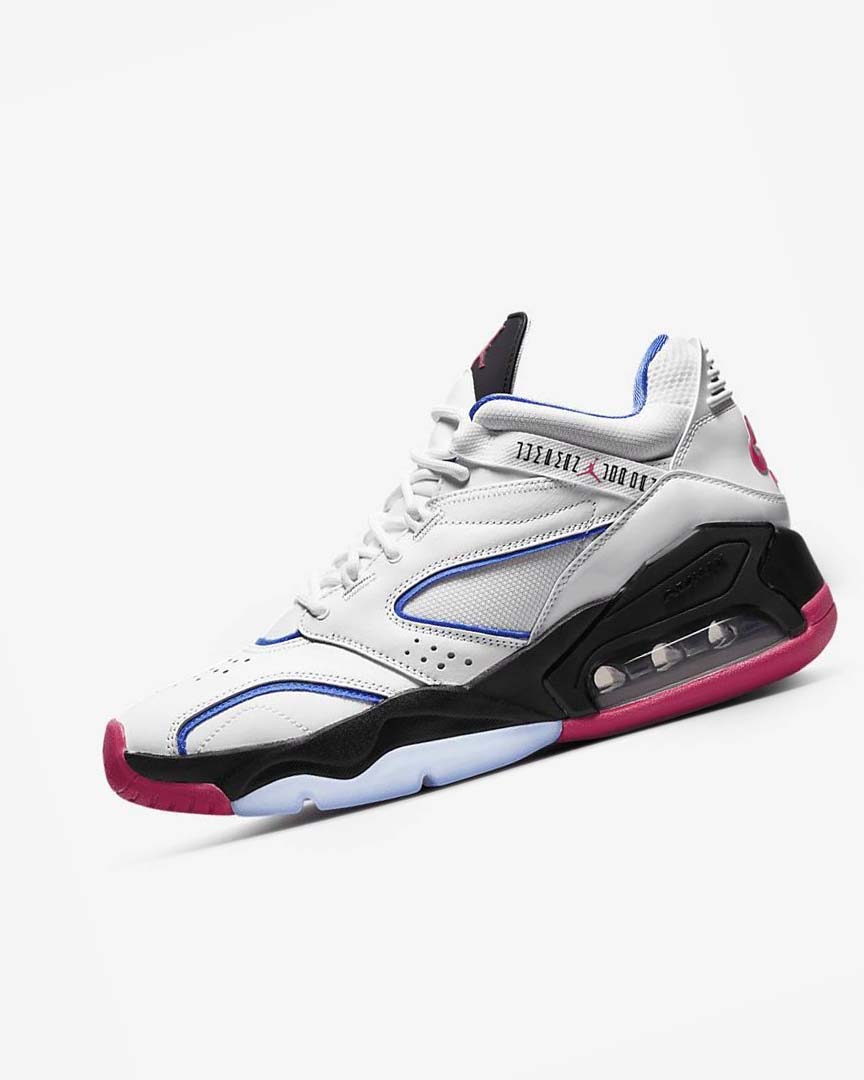 White / Blue / Black / Pink Nike Jordan Point Lane Men\'s Basketball Shoes | CA_5600