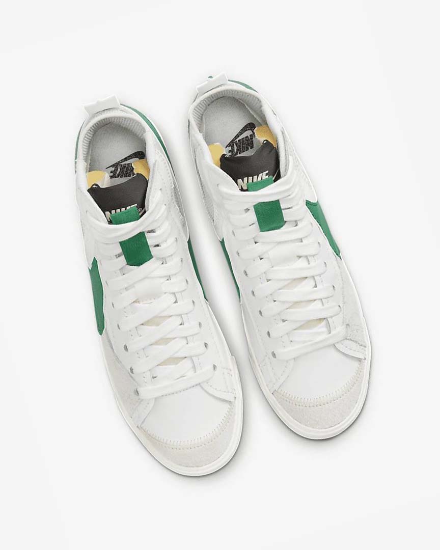 White / Blue Nike Blazer Mid '77 Jumbo Men's Sneakers | CA_2325