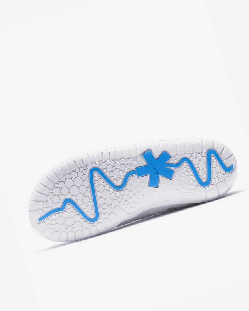 White / Blue / Platinum Nike Air Zoom Pulse Men's Sneakers | CA_2779