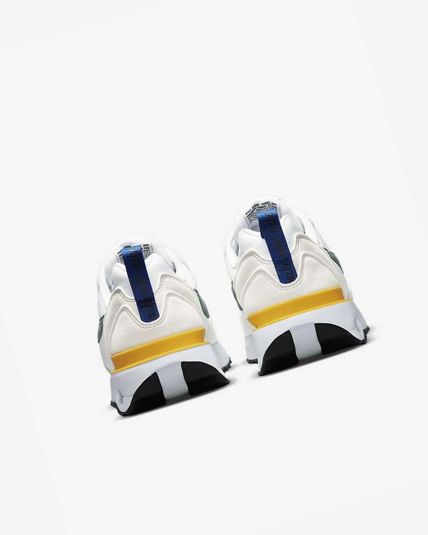 White / Gold Nike Air Max Dawn Men's Sneakers | CA_2769