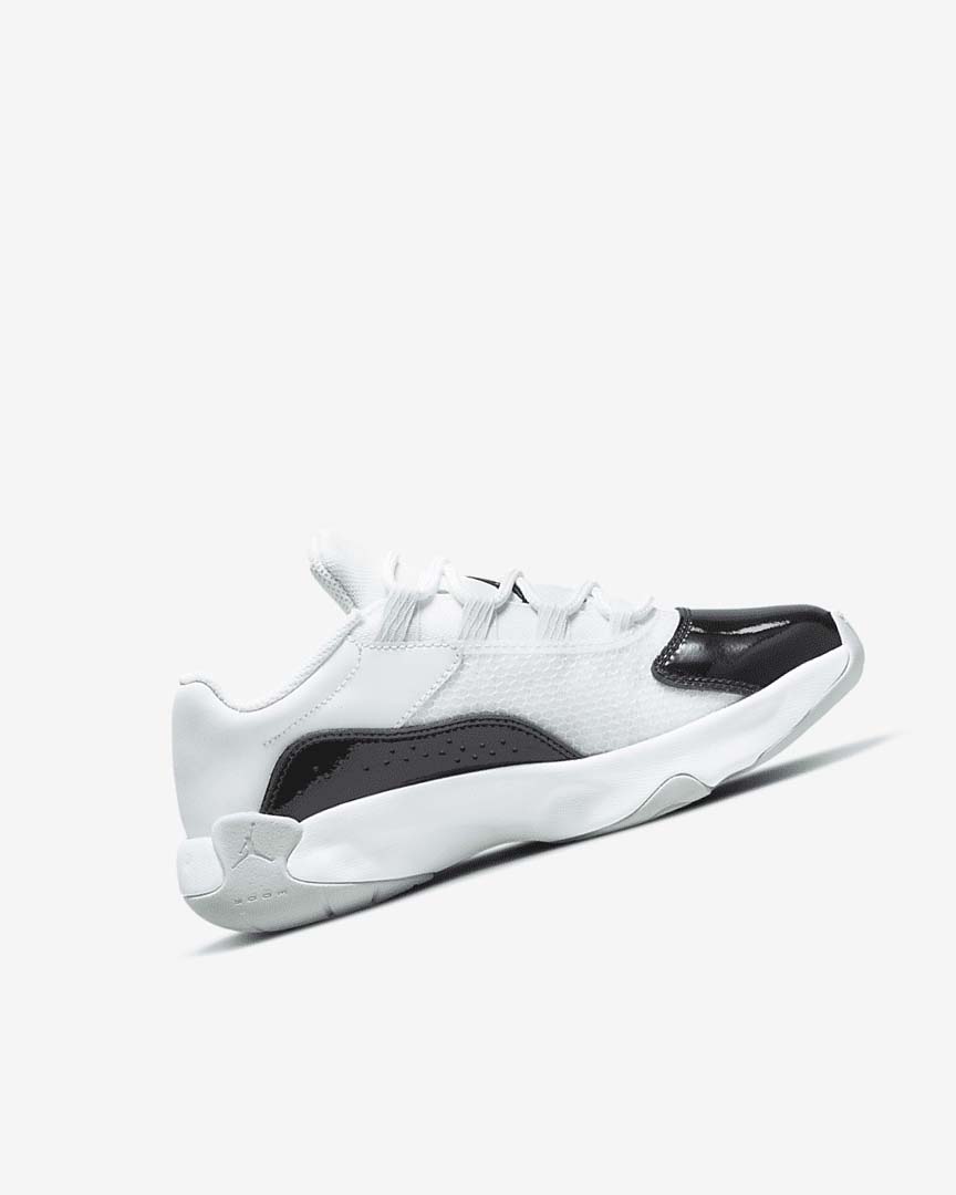 White / Green / Black Nike Air Jordan 11 CMFT Low Boys' Basketball Shoes | CA_2831