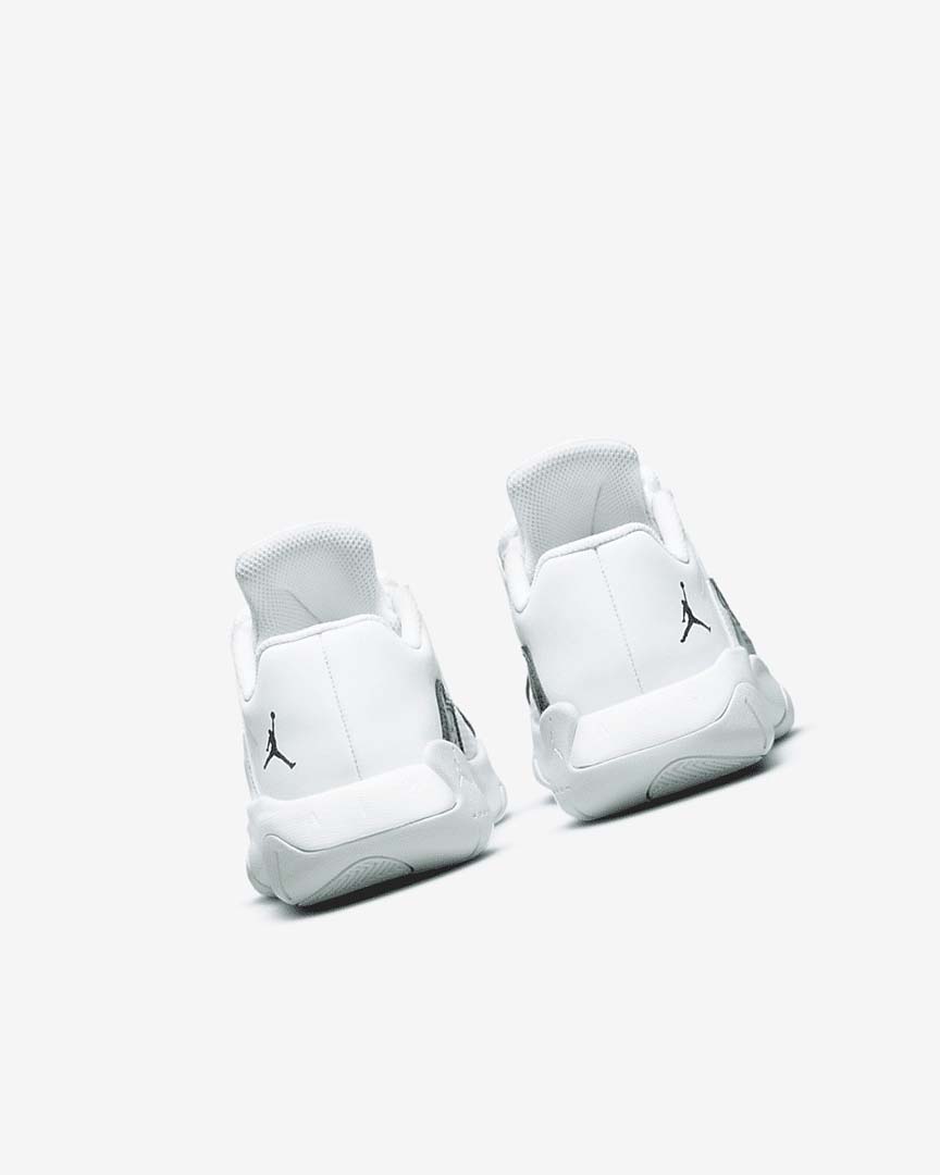 White / Green / Black Nike Air Jordan 11 CMFT Low Boys' Basketball Shoes | CA_2831