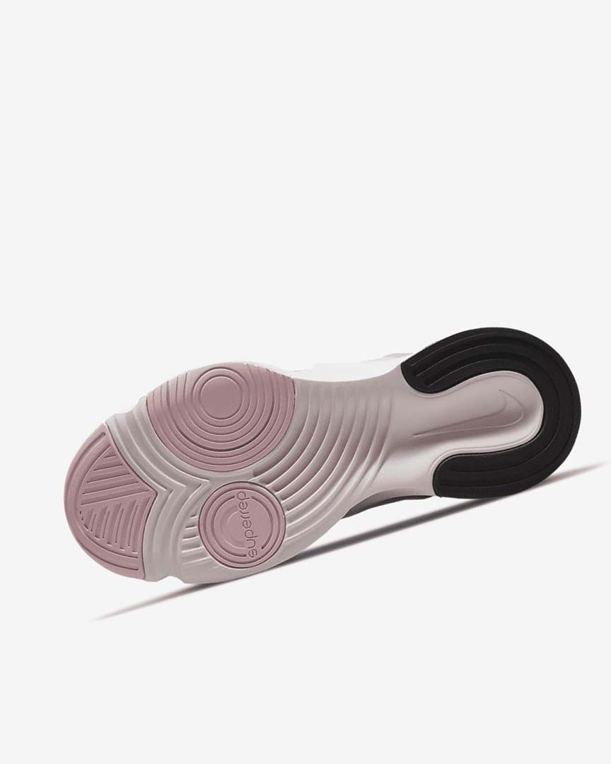 White / Green / Light Pink / Black Nike SuperRep Go 2 Women's Training Shoes | CA_2411