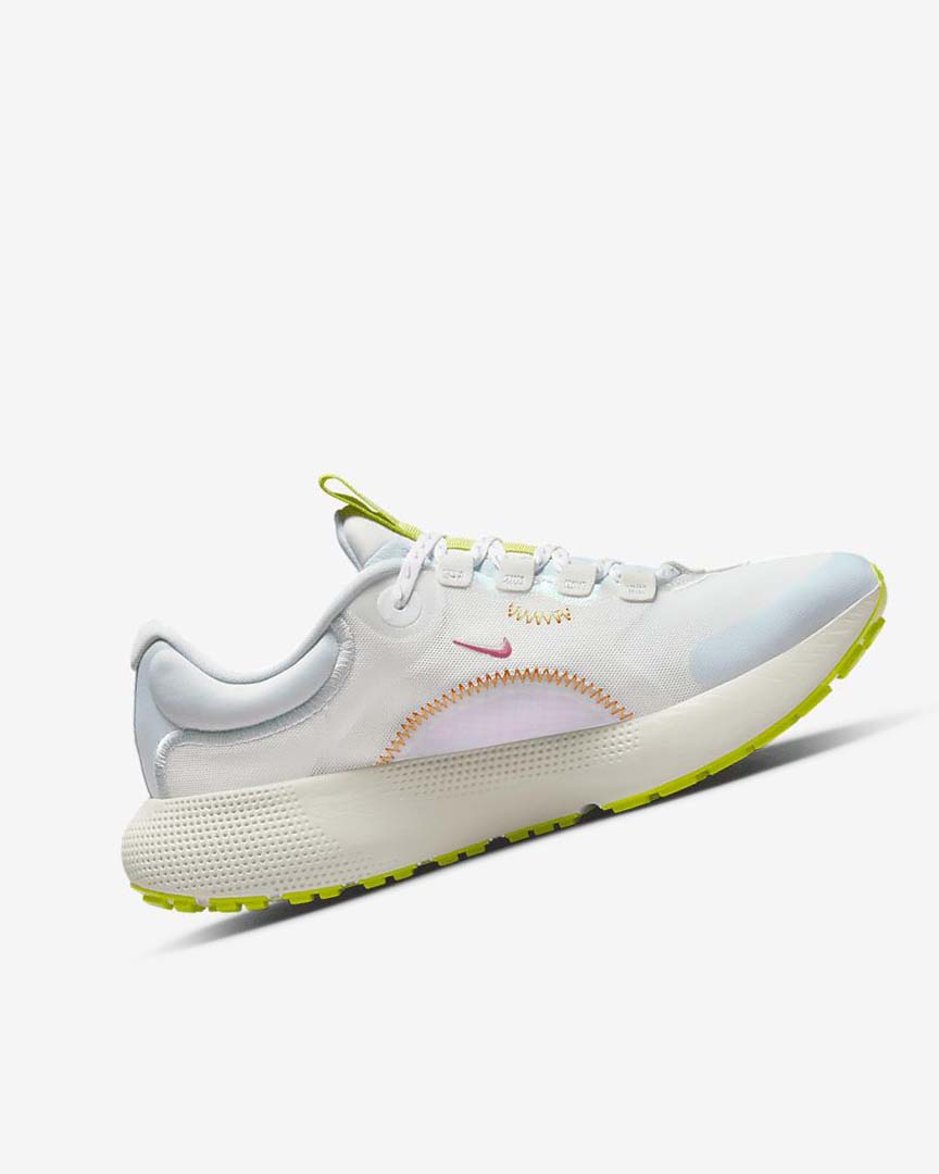 White / Green / Multicolor Nike React Escape Run Women's Running Shoes | CA_5179