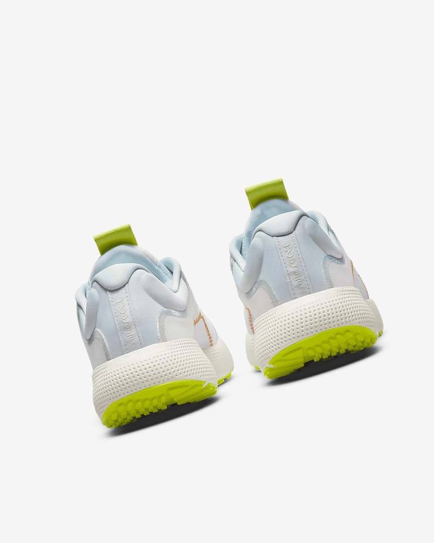 White / Green / Multicolor Nike React Escape Run Women's Running Shoes | CA_5179