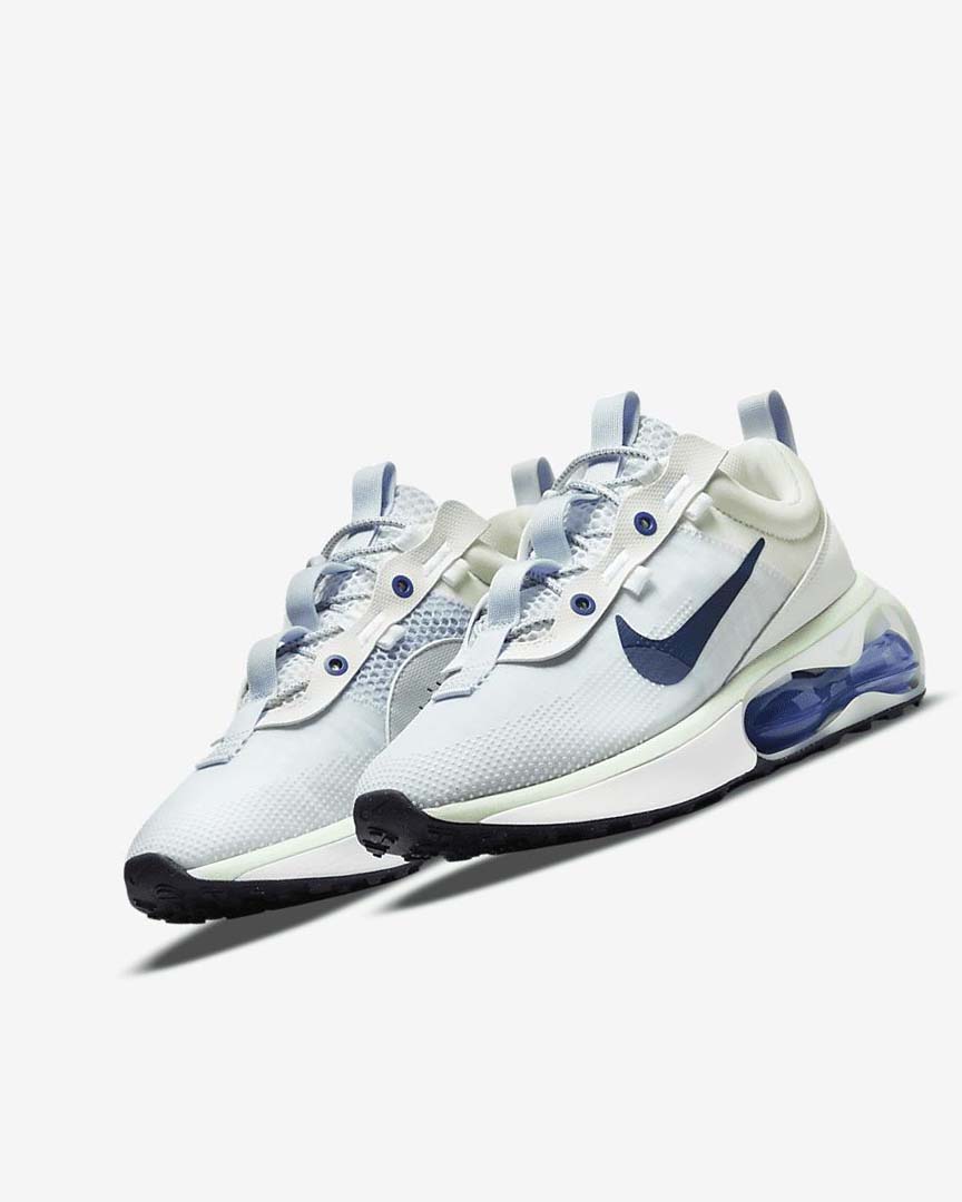 White / Green / Obsidian Nike Air Max 2021 Women's Casual Shoes | CA_2468