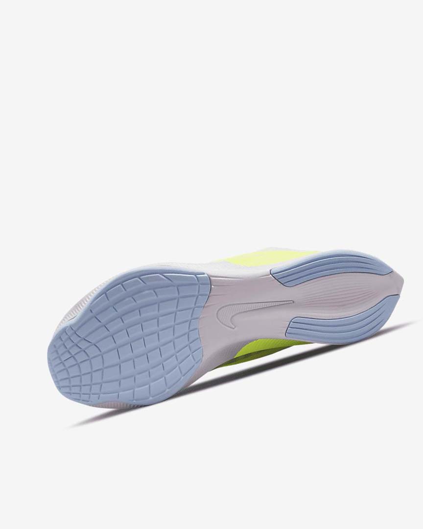 White / Green / Platinum Nike Zoom Fly 4 Premium Women's Running Shoes | CA_2567