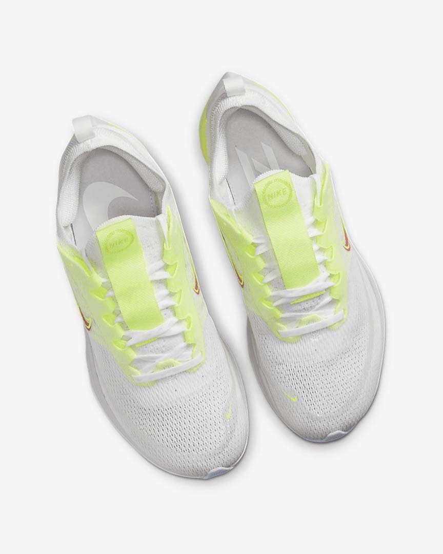 White / Green / Platinum Nike Zoom Fly 4 Premium Women's Running Shoes | CA_2567