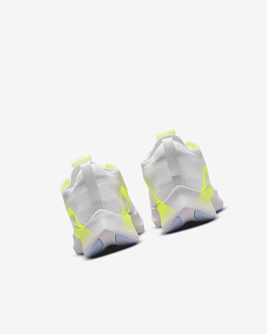 White / Green / Platinum Nike Zoom Fly 4 Premium Women's Running Shoes | CA_2567