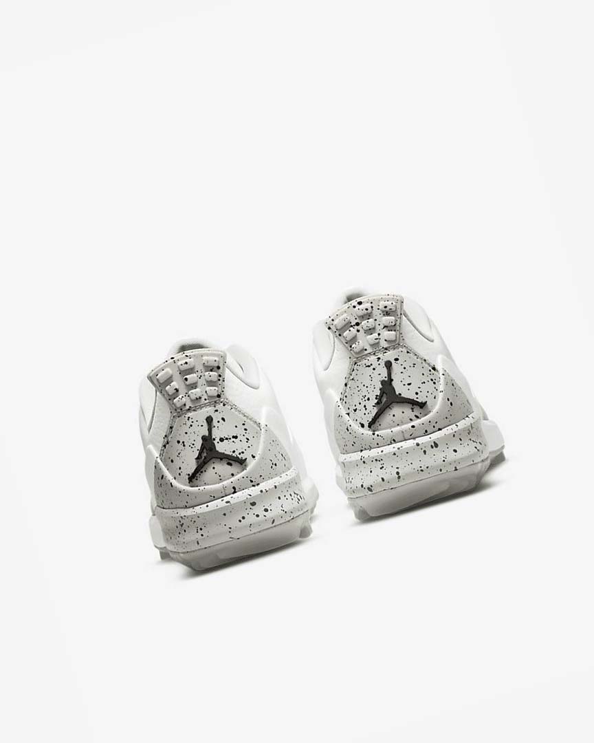 White / Grey / Black Nike Jordan ADG 3 Men's Golf Shoes | CA_4796