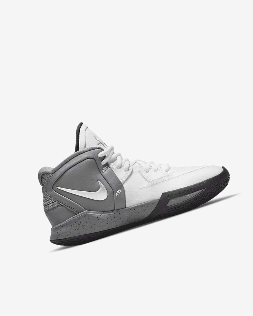 White / Grey / Black Nike Kyrie Infinity SE Boys' Basketball Shoes | CA_5577
