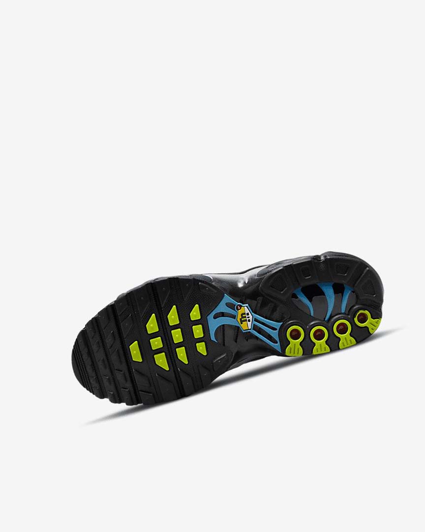 White / Grey / Blue Nike Air Max Plus Boys' Sneakers | CA_5109