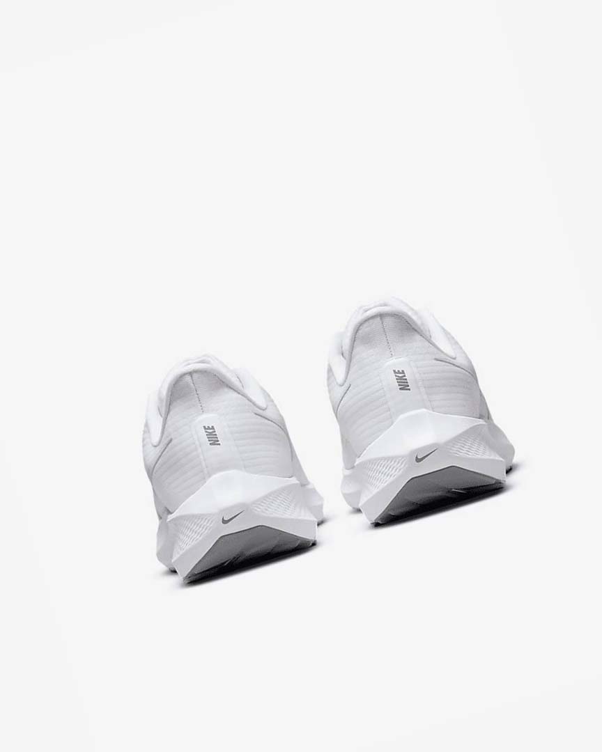 White / Grey / Grey / Grey Nike Air Zoom Pegasus 39 Men's Running Shoes | CA_2676