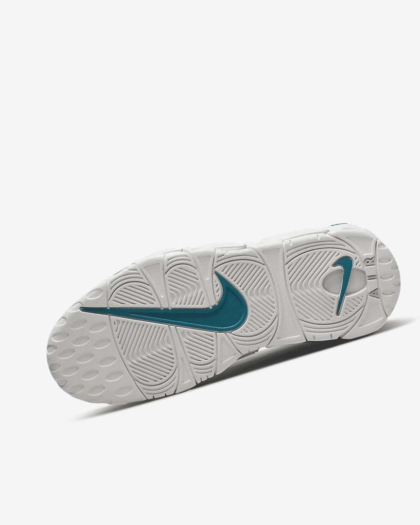 White / Grey / Grey Nike Air More Uptempo Women's Sneakers | CA_3155