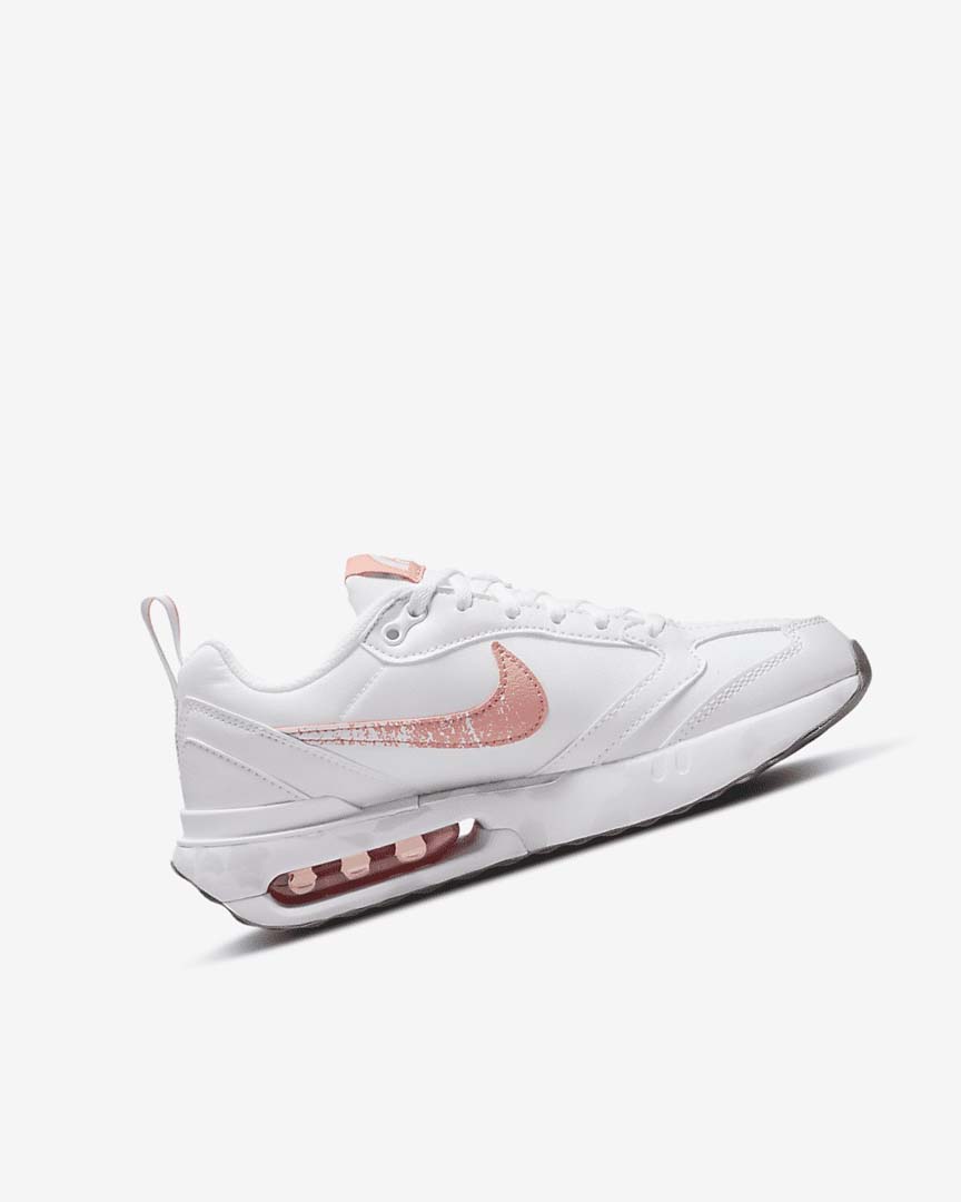 White / Grey / Light Nike Air Max Dawn SE Girls' Sneakers | CA_4490