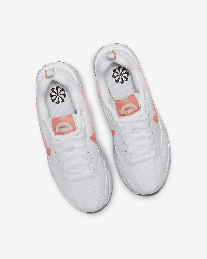 White / Grey / Light Nike Air Max Dawn SE Girls' Sneakers | CA_4490