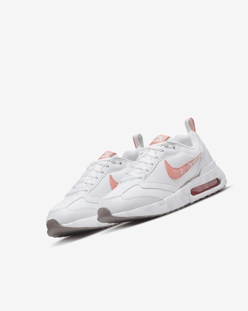White / Grey / Light Nike Air Max Dawn SE Boys' Sneakers | CA_4585