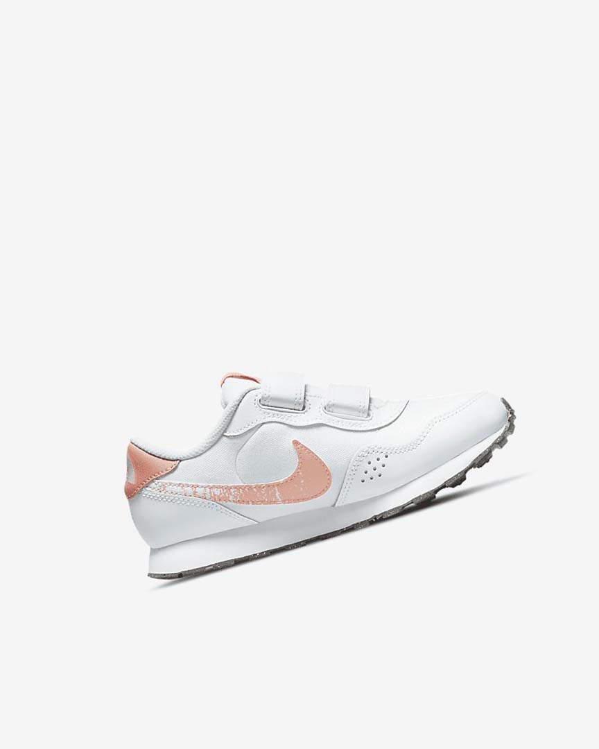 White / Grey / Light Nike MD Valiant SE Boys' Shoes | CA_2868