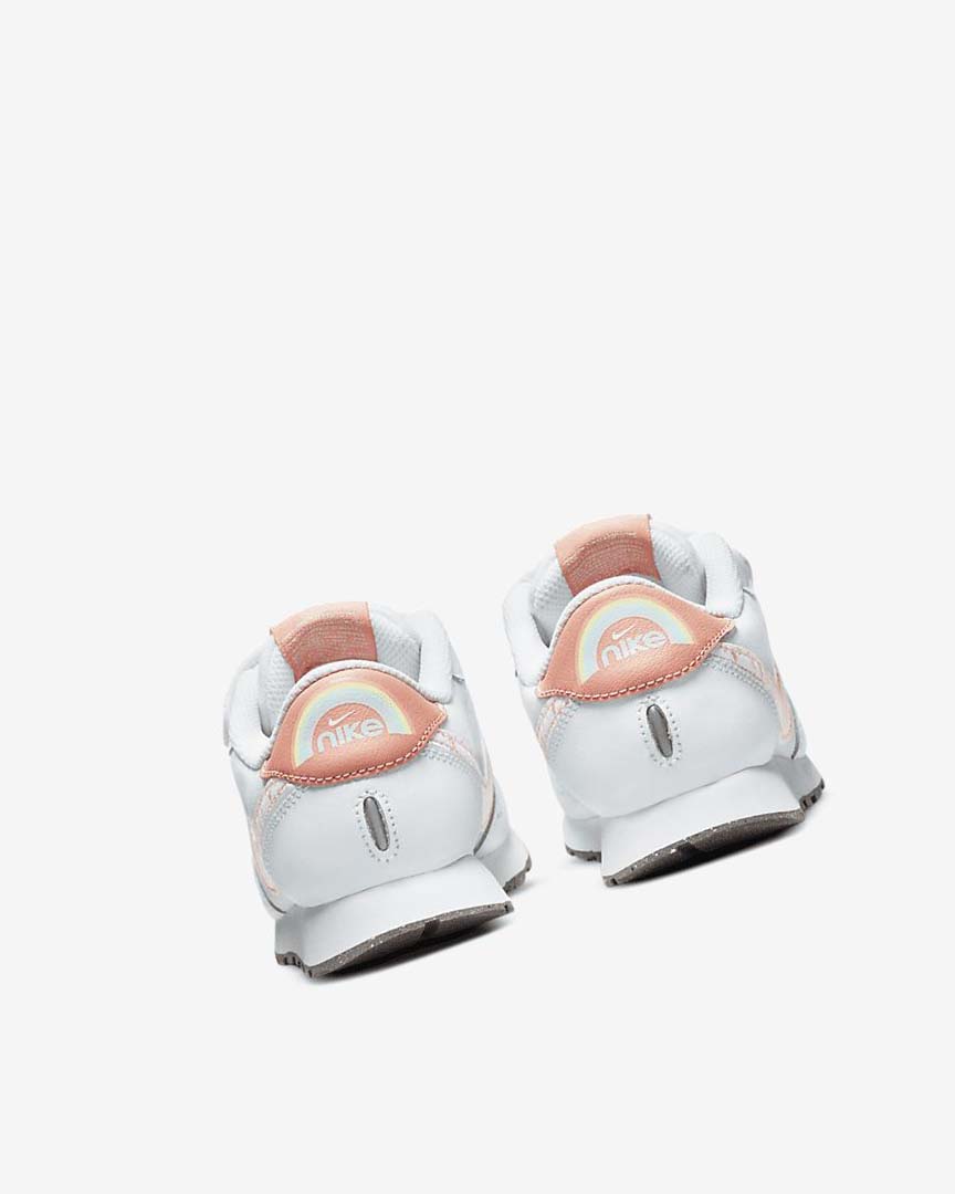 White / Grey / Light Nike MD Valiant SE Boys' Shoes | CA_2868