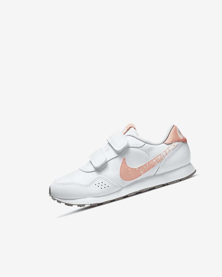 White / Grey / Light Nike MD Valiant SE Boys\' Shoes | CA_2868