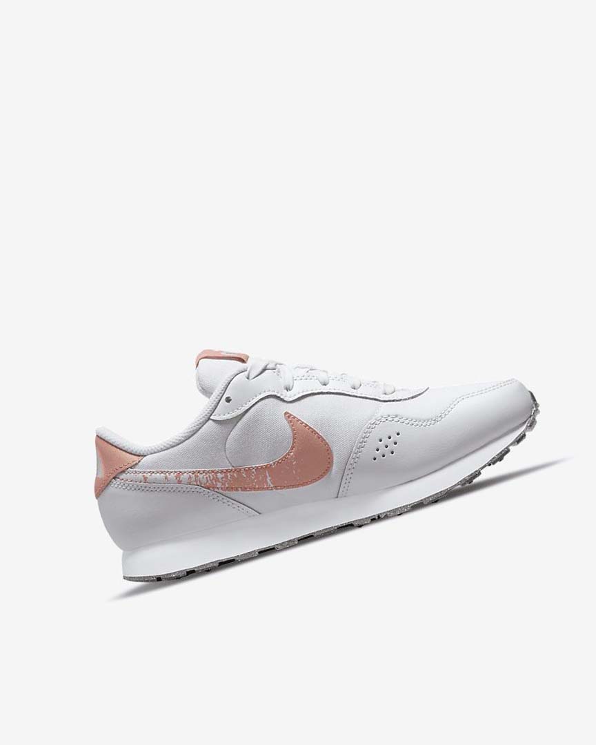 White / Grey / Light Nike MD Valiant SE Boys' Shoes | CA_4955