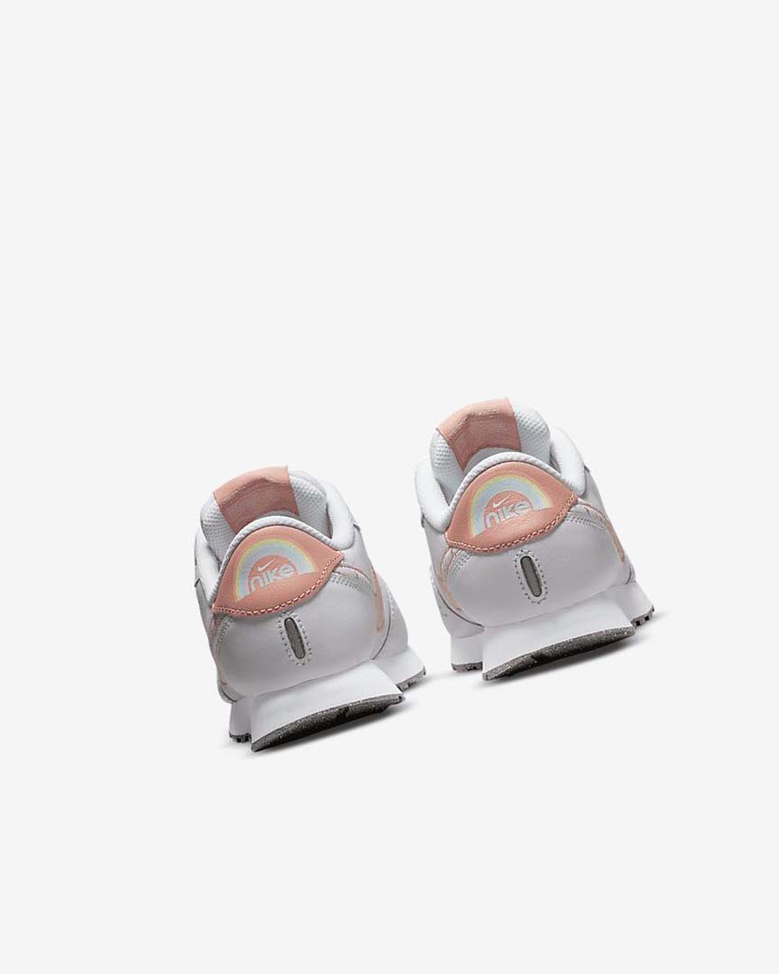 White / Grey / Light Nike MD Valiant SE Boys' Shoes | CA_4955