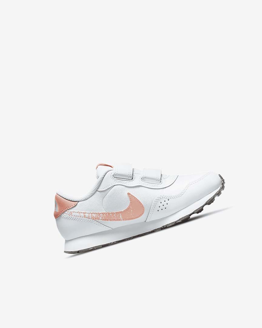 White / Grey / Light Nike MD Valiant SE Girls' Shoes | CA_5288