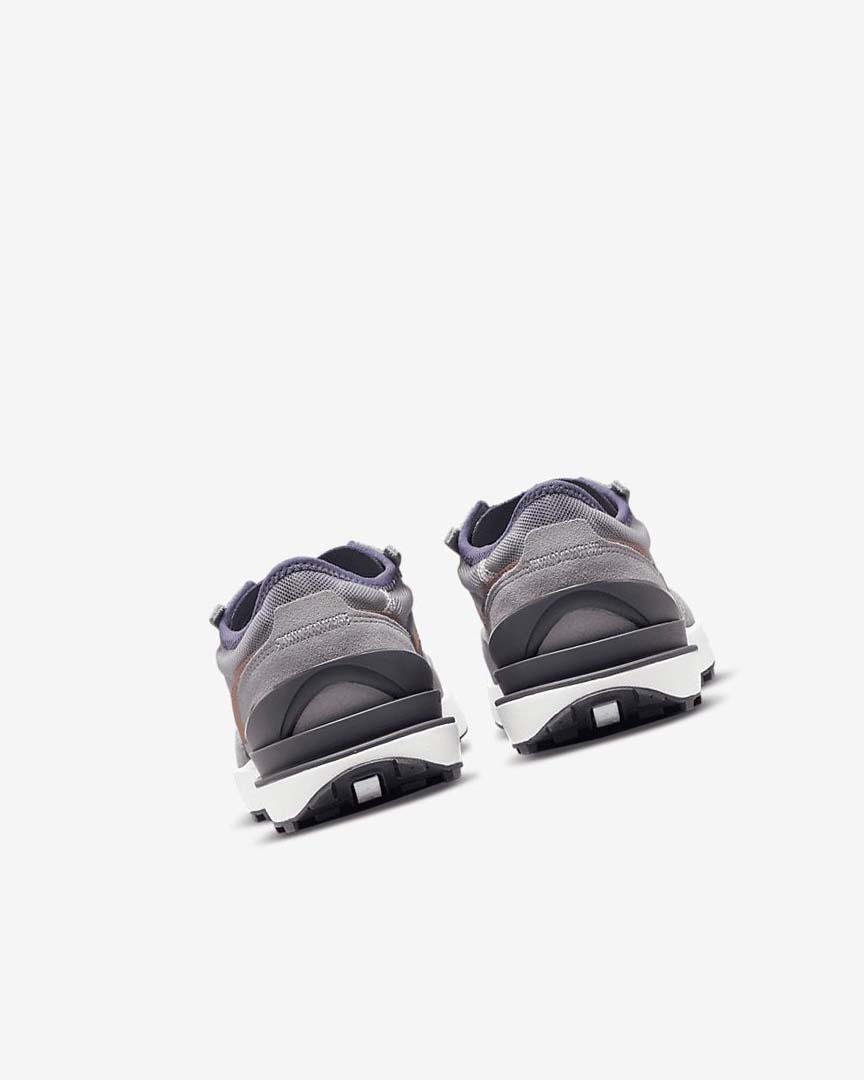 White / Grey / Metal Red Brown Nike Waffle One Boys' Sneakers | CA_3083
