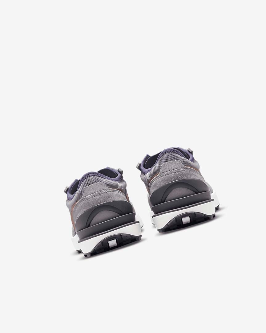White / Grey / Metal Red Brown Nike Waffle One Girls' Sneakers | CA_5294