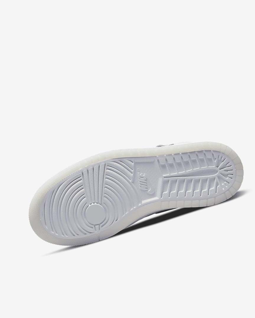 White / Grey Nike Air Jordan 1 Acclimate Women's Sneakers | CA_2889